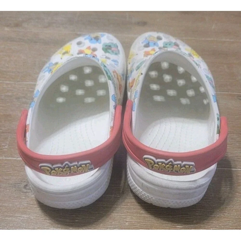 Crocs Limited Edition classic Pokemon Pikachu Starter Skin kids Size C 13